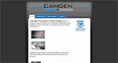 Desktop Screenshot of camdenfoundations.com